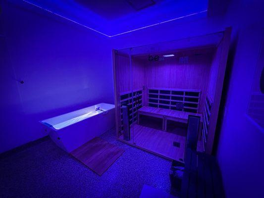 Contrast Cold Plunge & Infrared Hot Sauna