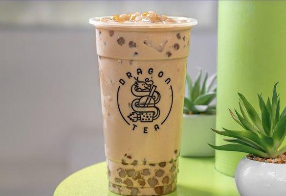 Taro Ball milk Tea (Taro Boba)