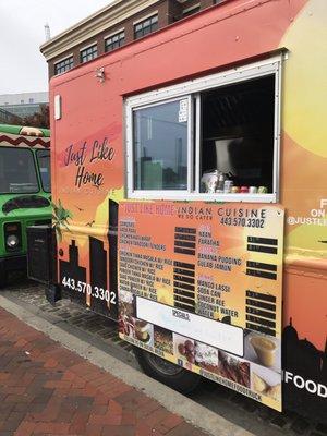 Food truck & menu