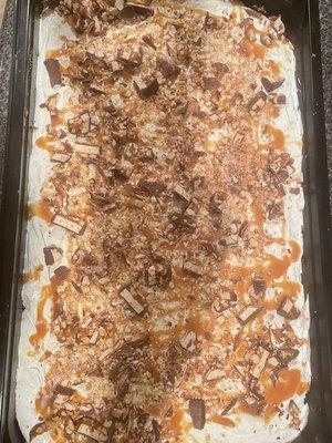 Snickers cheesecake $3 a serving