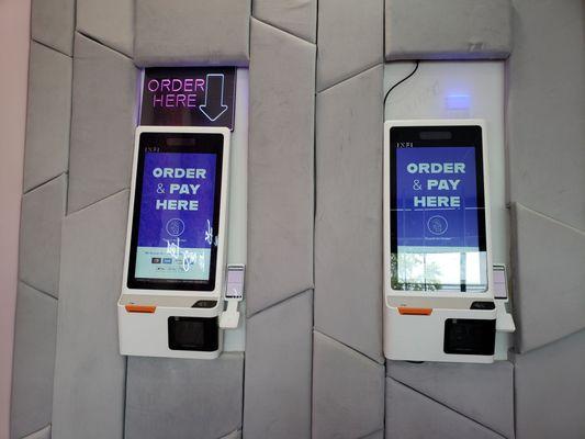 Order and pay station