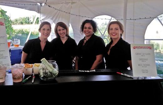 Lovely Country Wedding, Featuring Members of our Bar- and Waitstaff