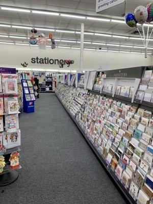 Great selection of greeting cards.