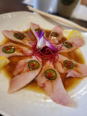 Hamachi Ponzu