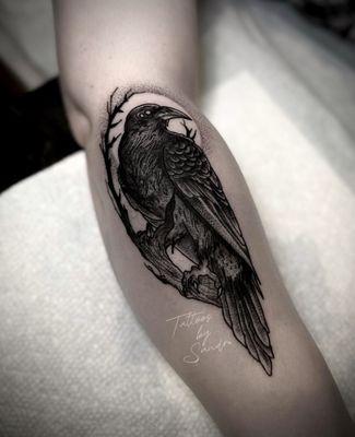 Cover-up raven by Sandra