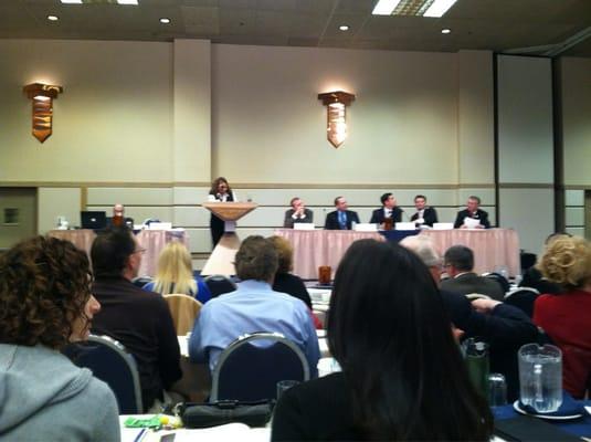 Our own Mr. Pat Eberlin at the 2012 Real Estate Market Forum