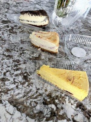 Pi day treats: Oreo, triple berry, lemon blueberry