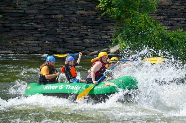 whitewater rafting