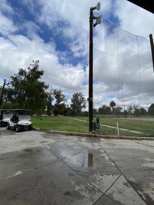 No one on driving range