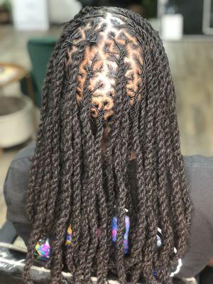 Wash, retwists, & Style