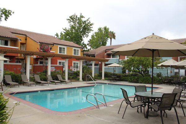 Pool deck and furniture