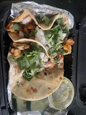 Chicken and Shrimp Taco