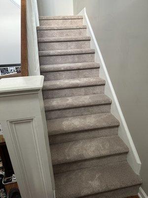 Stair carpeting