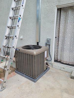 New A/C units and relocations