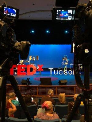 Event video production, we're the official video production partner of TEDxTucson