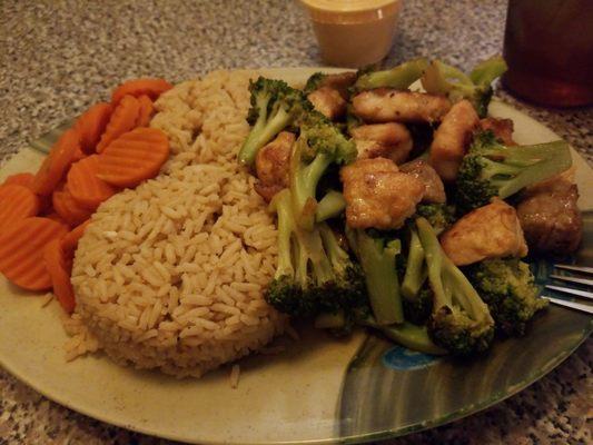 Steak and chicken combo