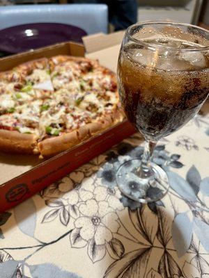 Pizza and Pepsi!