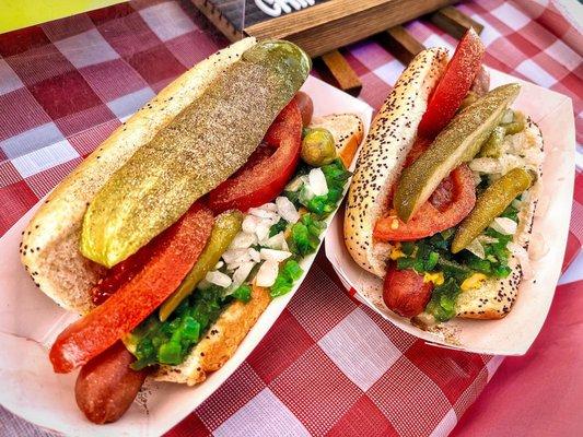 Chicago Hot Dogs...awesome !