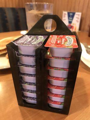 Fancy jelly jams organizer