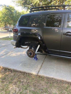 Flat tire