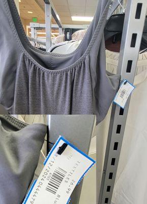 Lulu Lemon stretched out tank with pilling...