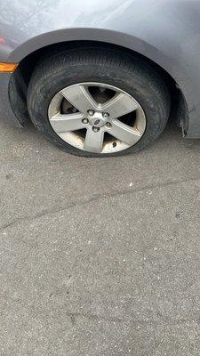 Another damaged wheel