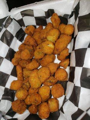 Fried okra