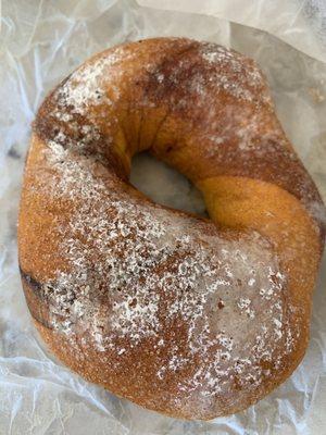 French toast bagel. Delicious!