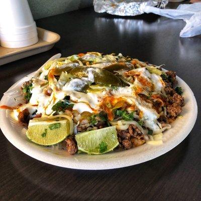 Carne Asada plate.