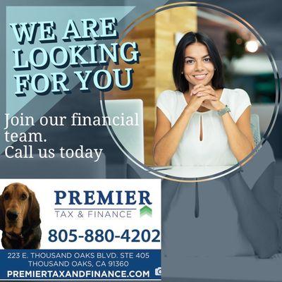 Join our financial team