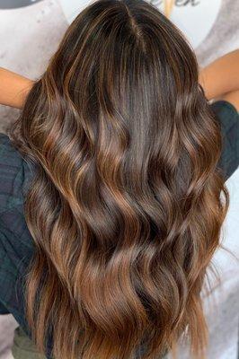 Custom blended bronde