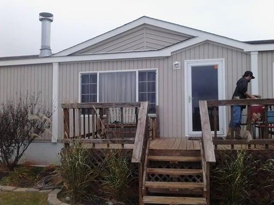 Vinyl siding installed in Elk City OK