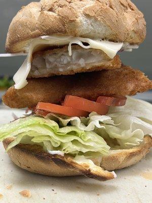 Fried Whiting Sandwich