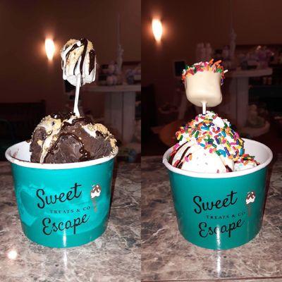 Ultimate S'mores and Birthday Cake Sundae