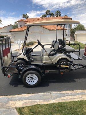 My new golf cart