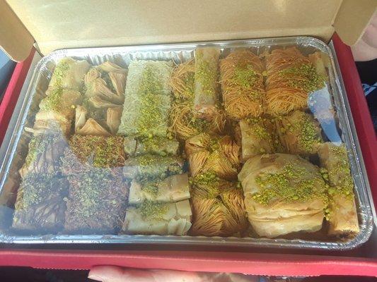 Baklava!!  All delicious!  4 stars!!