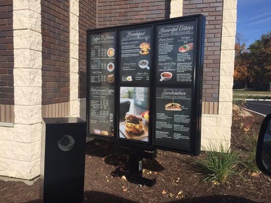 The Drive Thru Order Area