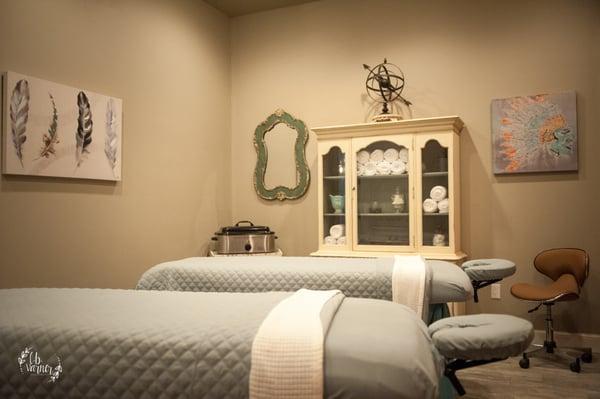 Couples massage room