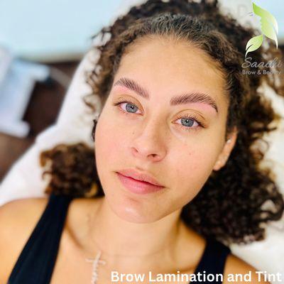 Brow lamination