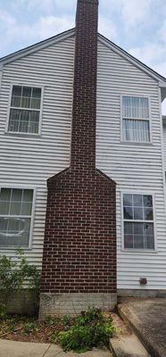 Back Of The House And Chimney [After]