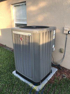 New AC system Satellite Beach FL