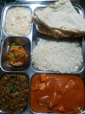 Yummy Non-veg Thali.