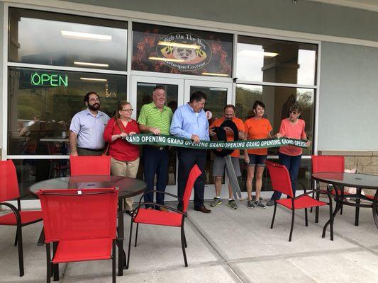 Ribbon cutting