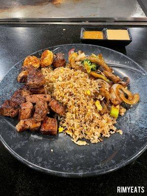 Hibachi Filet Mignon; Follow me @RimyEats on Instagram