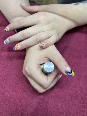 Pride Nail Art