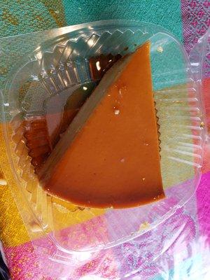 Mexican Flan, incredibly tasty.