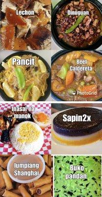 Variety of Asian Food