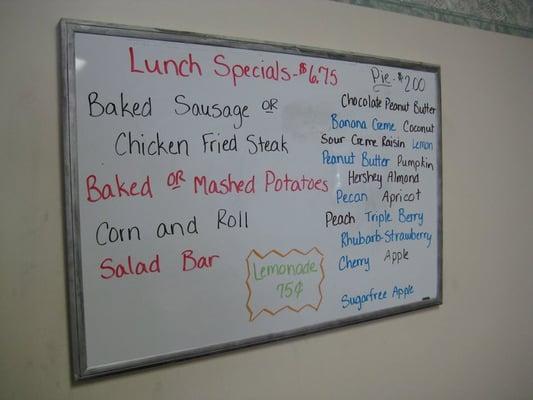 Menu Board