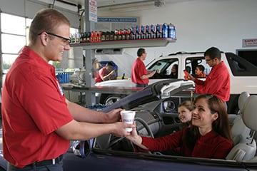 Complimentary beverage for you and your passengers.