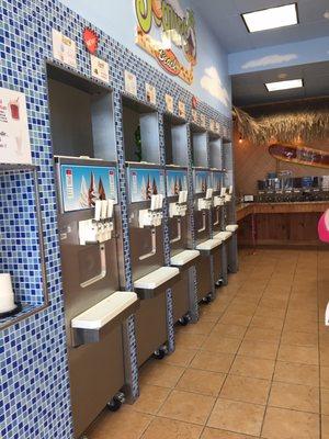 Yogurt Beach of Newton -- 665 Watertown Street / Route 16, Newton          Interior